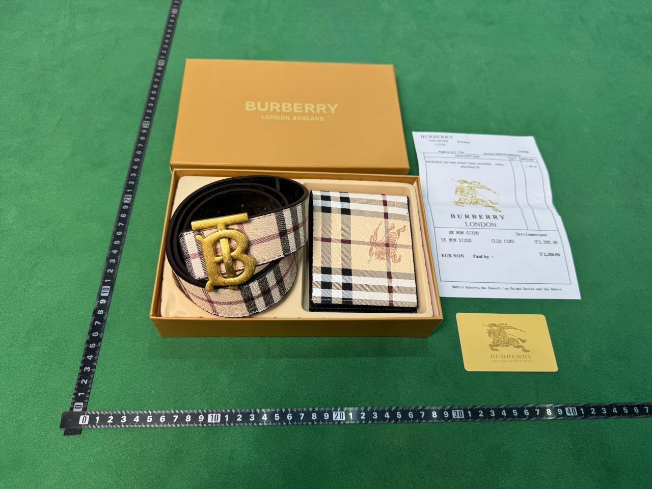 Ferragamo&Hermes&Burberry&Gucci&LV Belt Wallet Gift Box                                 -5
