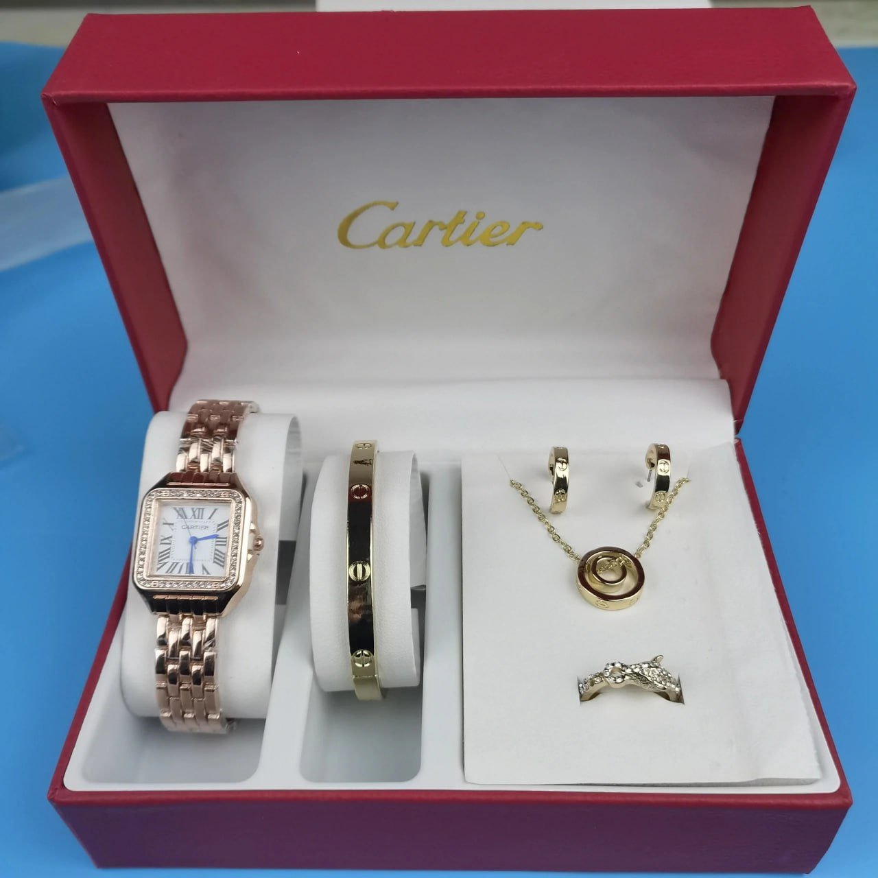  Cartier Santos de Cartier Watch & Jewelry Set [28 styles]                                 -2