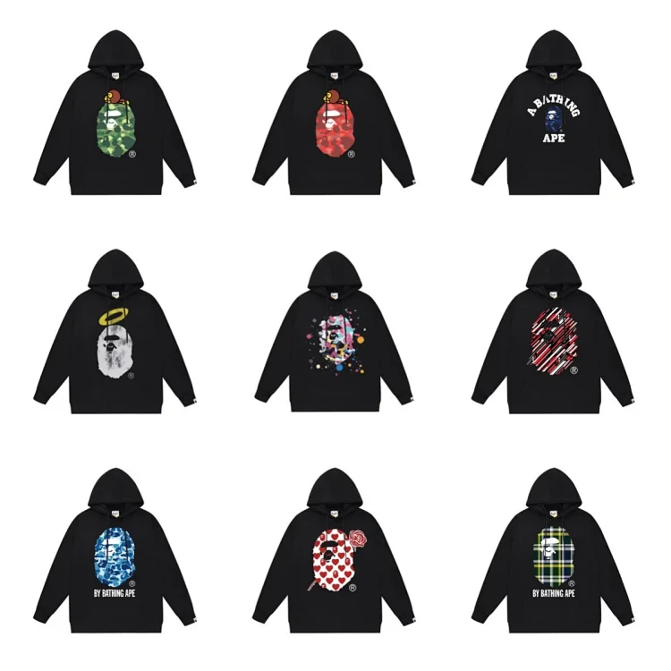 BAPE Ape Head Hoodie [40 style