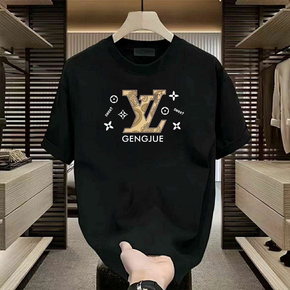 LV short sleeved shirt -2