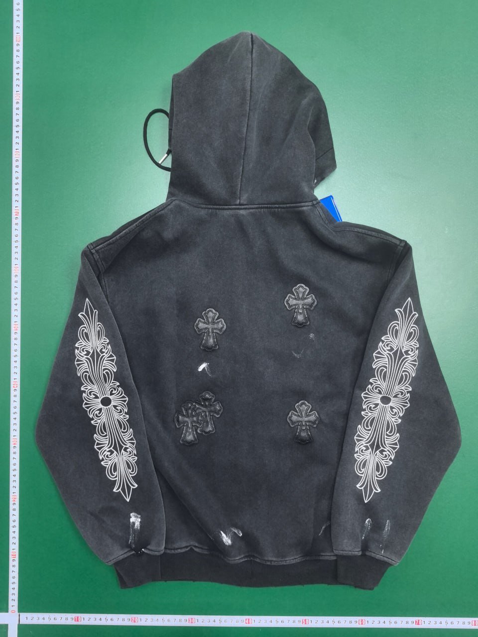 Chrome Hearts Hoodie Set Jeans jacket -3