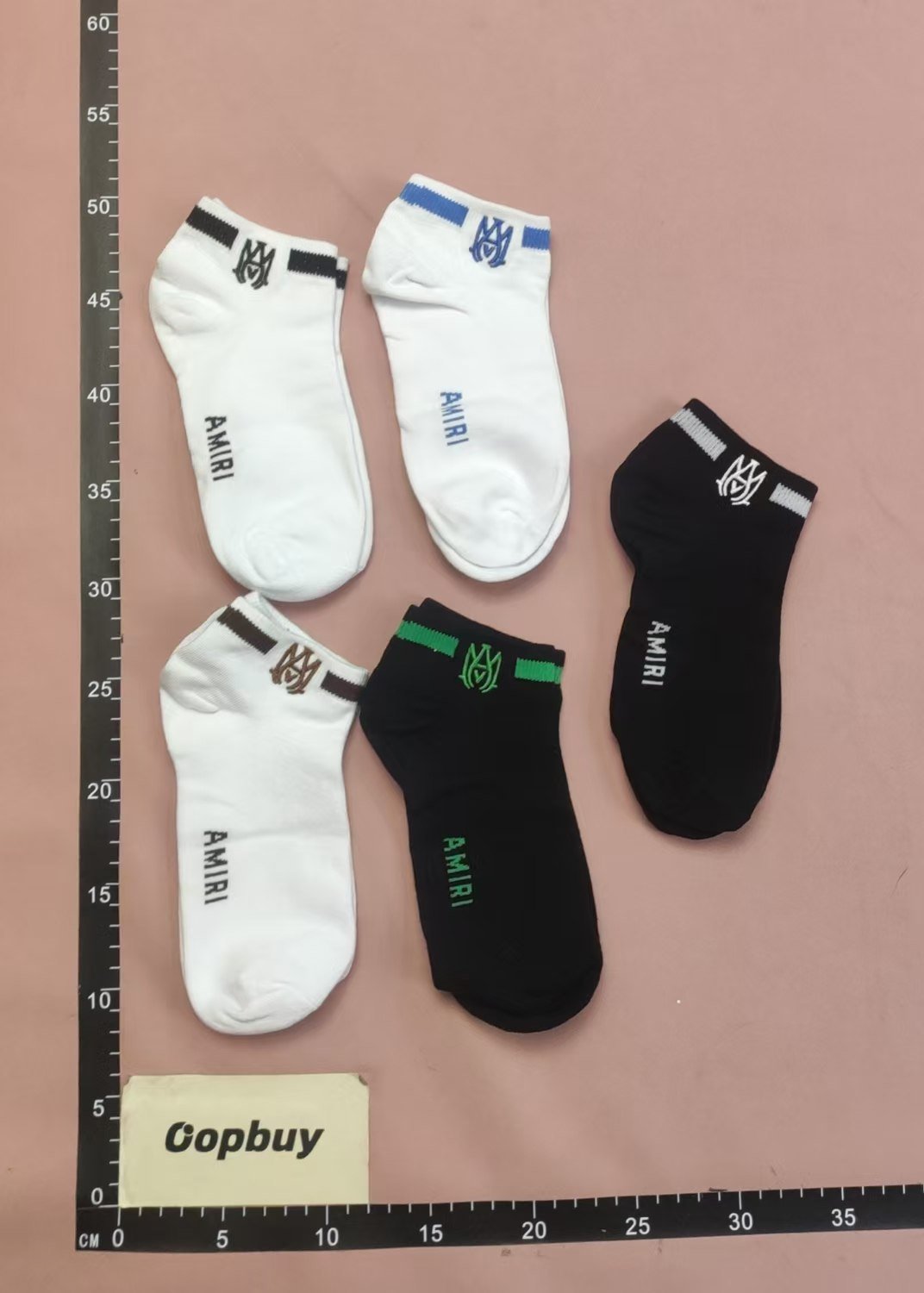  AMIRI Striped Athletic Socks -2