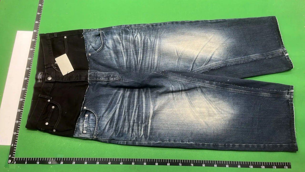 Balenciaga Double Waist Jeans -2