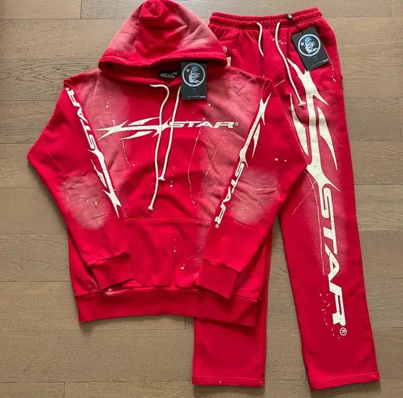 HellStar  t-shirt Tee Shorts Suits hoodie pants set -5