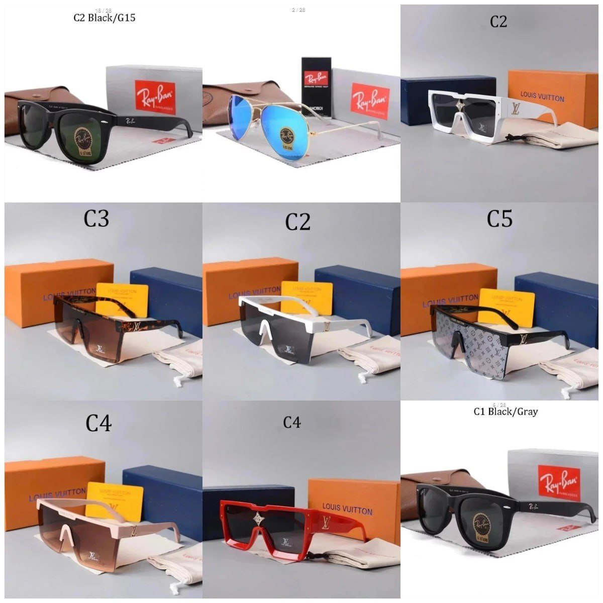 LV Louis Vuitton Gucci Prada R