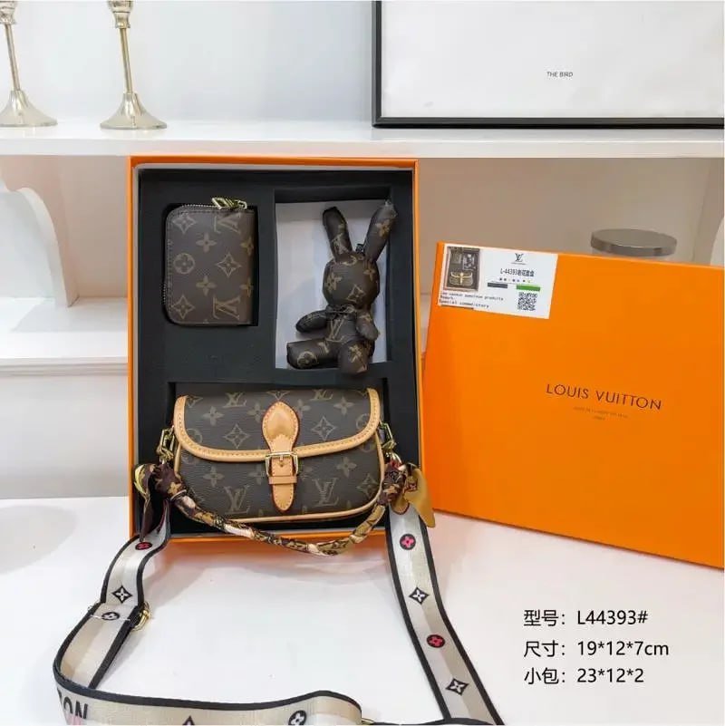 LV Louis Vuitton Leather bags -4