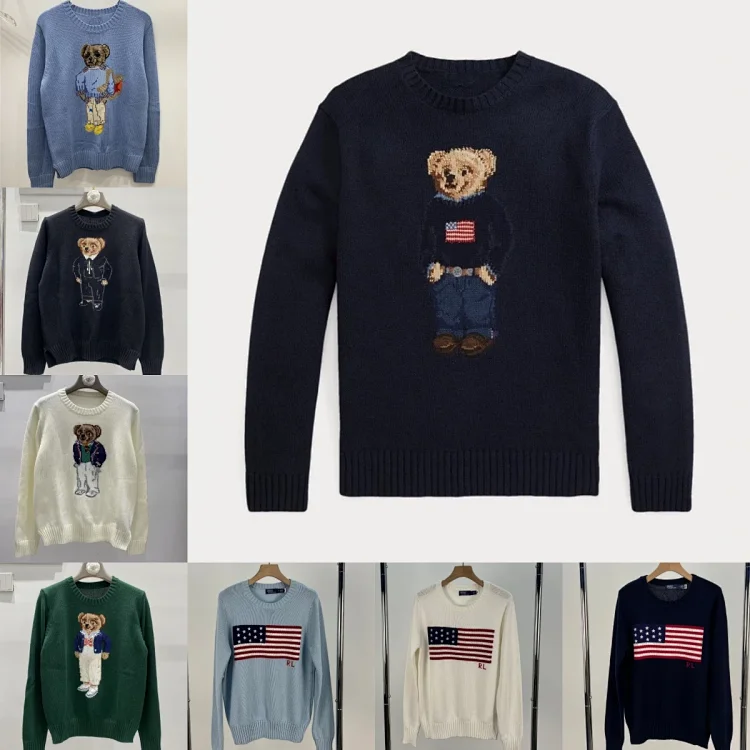 Ralph Lauren Polo Bear wool sw