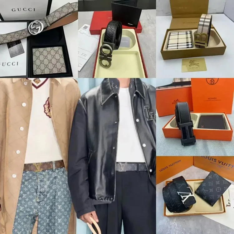 Gucci & Amiri & LV bel
