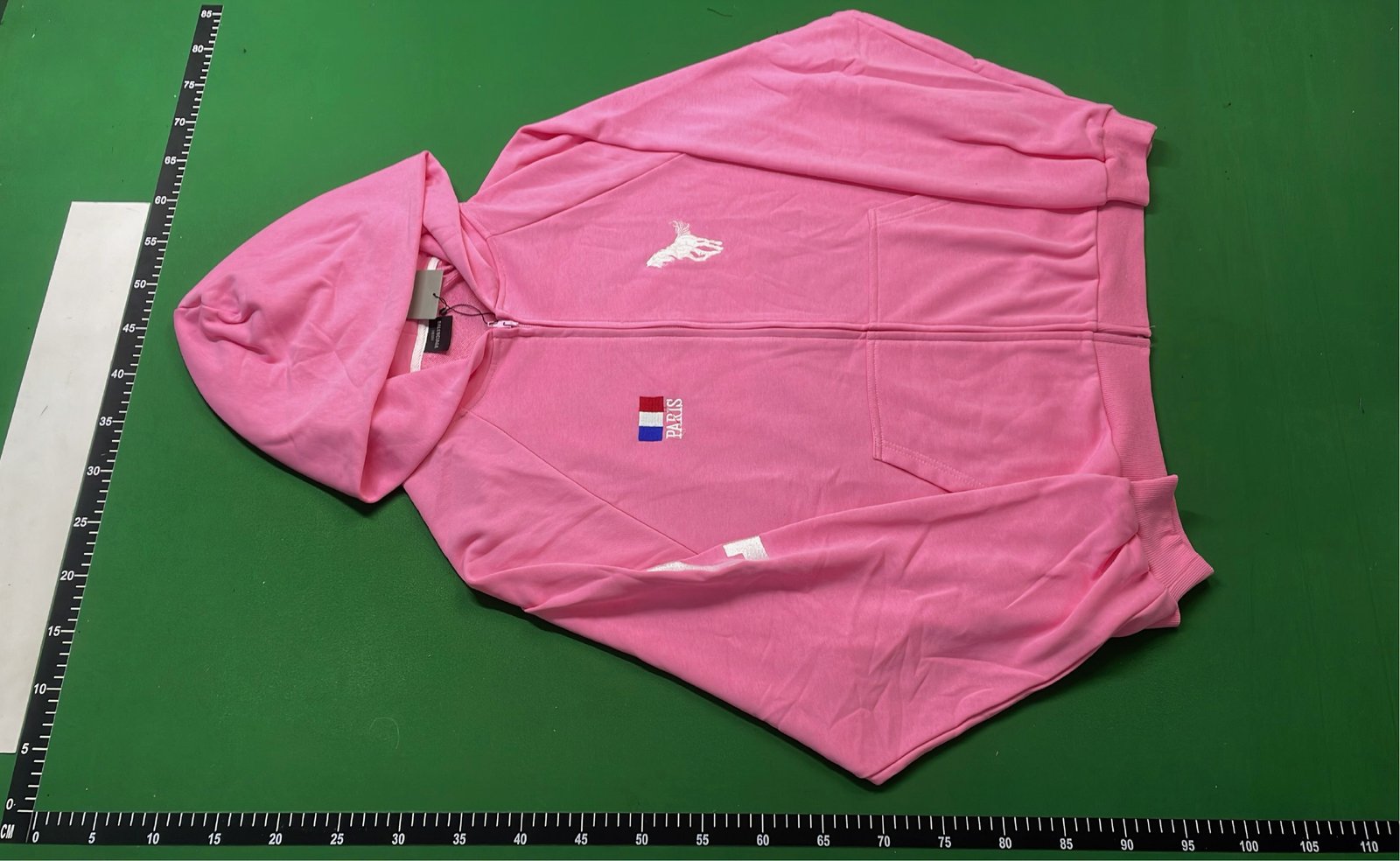 Pink Hoodie with Silver -2