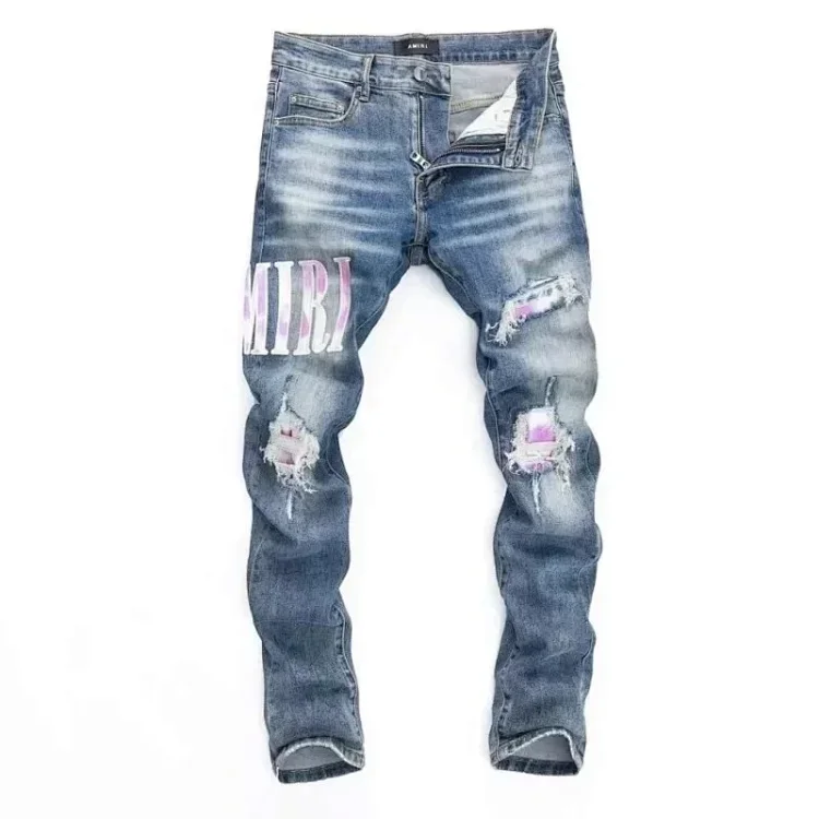 AMIRI MIBI Distressed Jeans