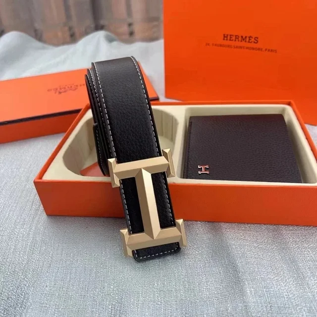Hermès H Buckle Belt Gift Box