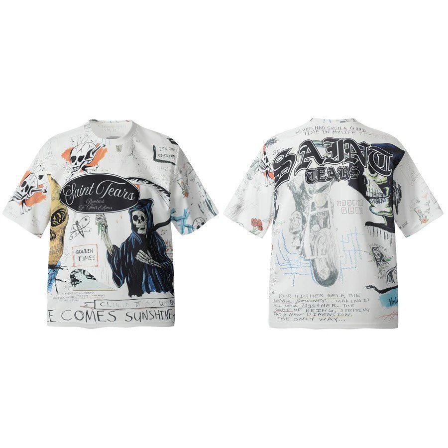 saint Michael Denim tears -5