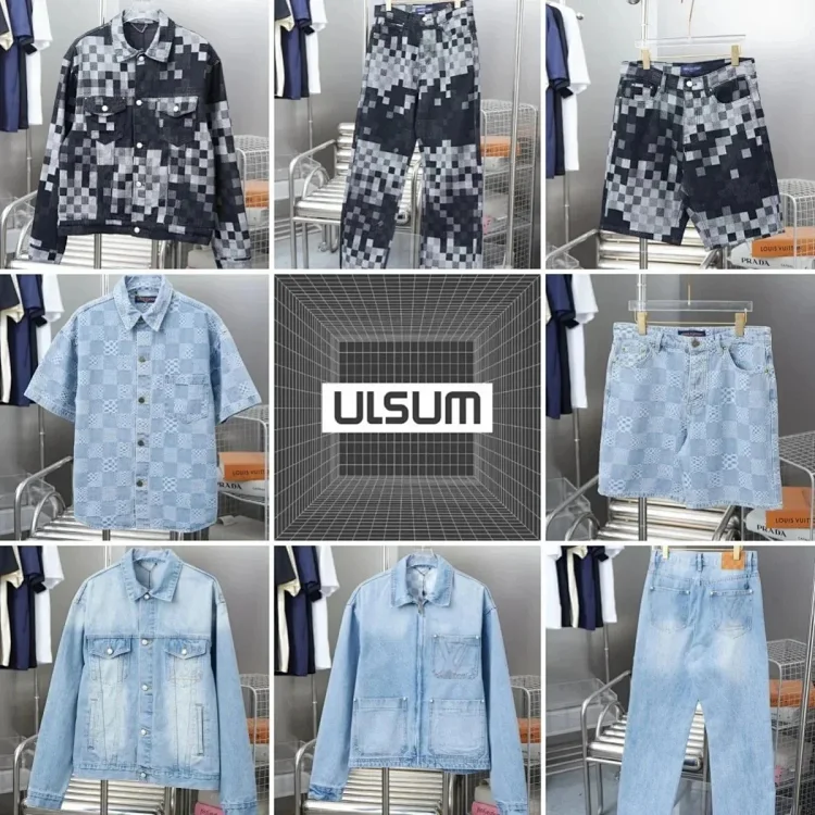 LV Jeans Shorts jorts Jacket s